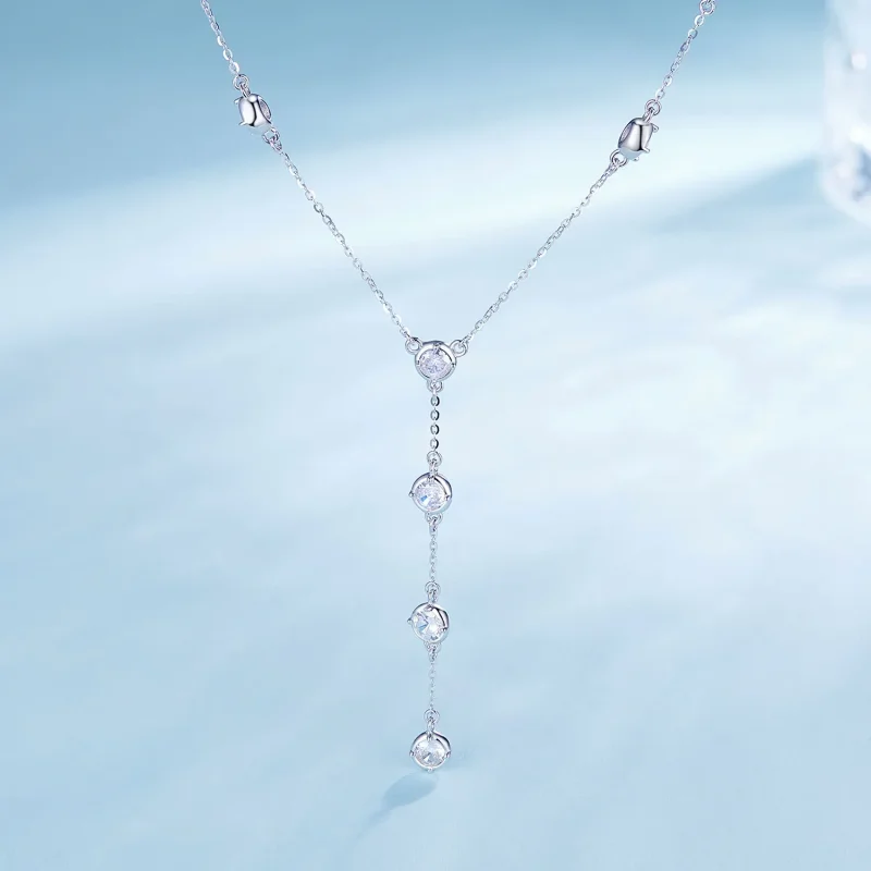 (bild till) Pandora Style Shine Y-halsband - BSN361 - View 2