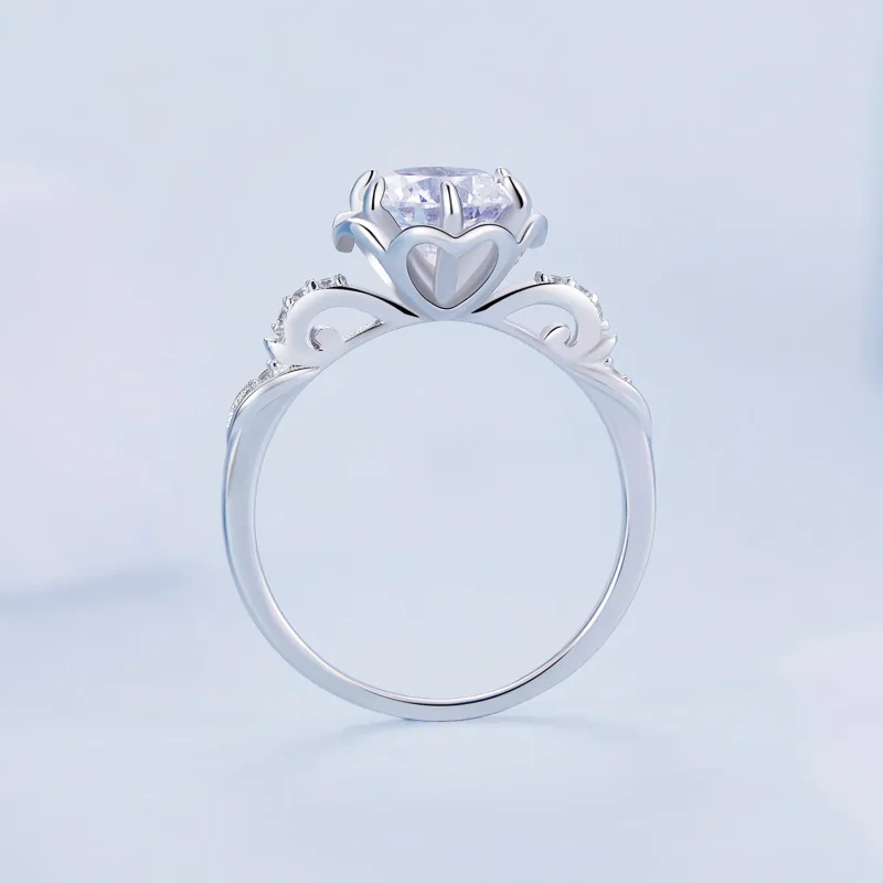 (bild till) Pandora-stil Romantisk Rosring - BSR387 - View 3