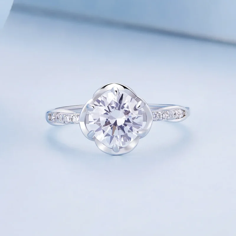 (bild till) Pandora-stil Romantisk Rosring - BSR387 - View 4