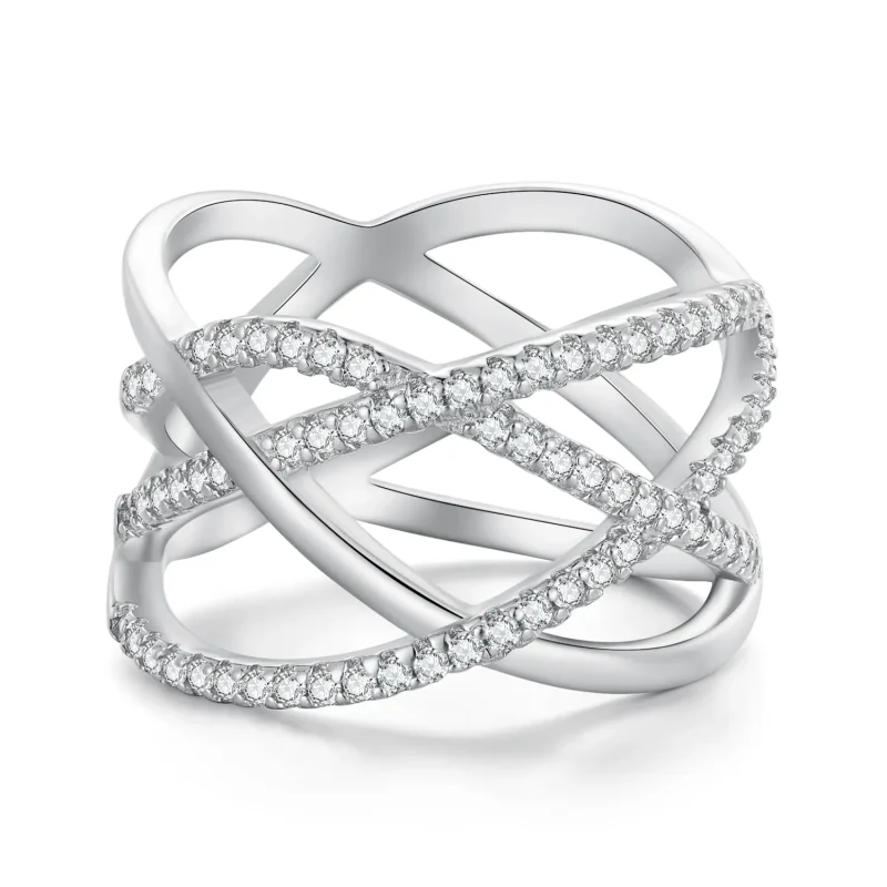 (bild till) Pandora-stil Enkel Samsara-ring - BSR396 - View 8