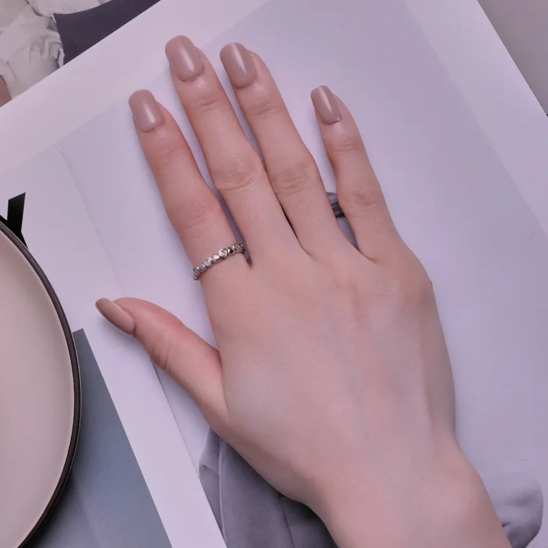 (bild till) Pandora Style Hjärtan Ring - BSR421 - View 4