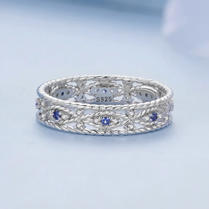 (bild till) Pandora-stil Devil Eye-ring - BSR456 - View 3