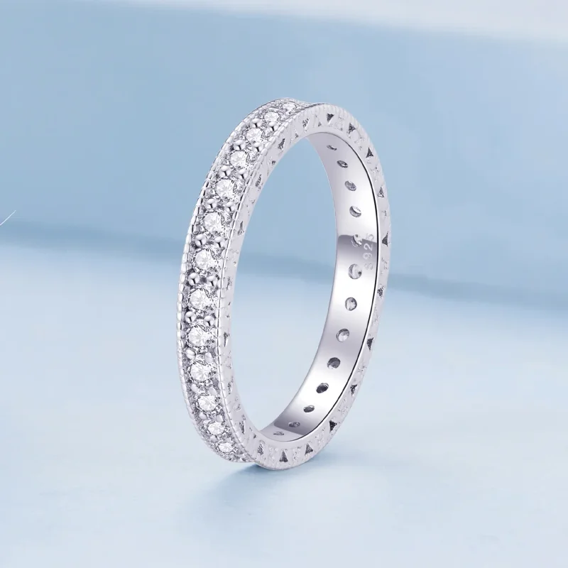 (bild till) Pandora-stil Skinande Ring - BSR462 - View 2