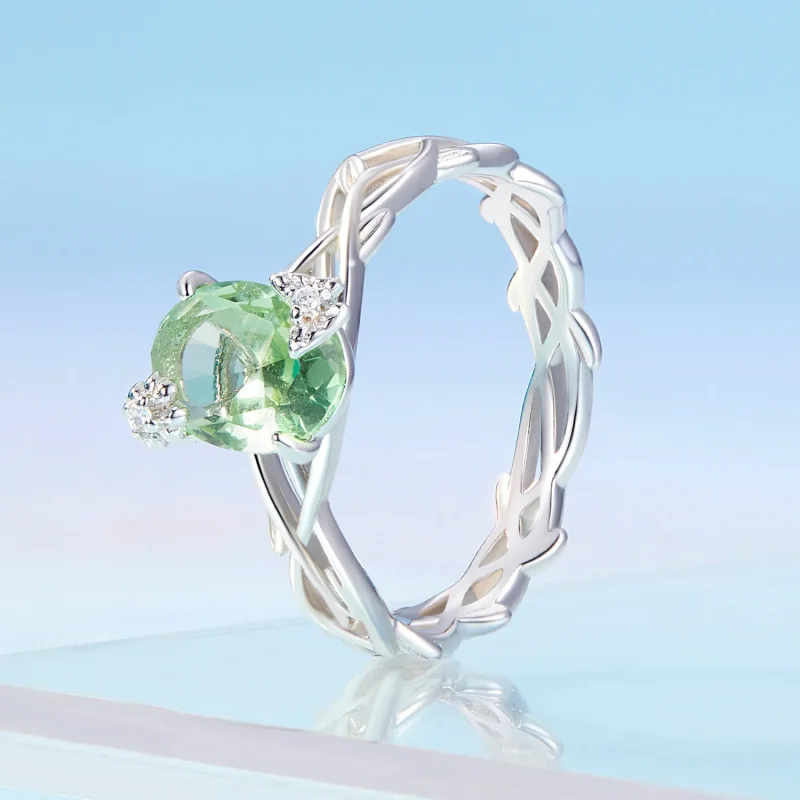 (bild till) Pandora Style Vine Ring - BSR466 - View 2