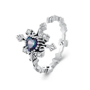 (bild till) Pandora-stil Halloween-korsöppenring - BSR482-E