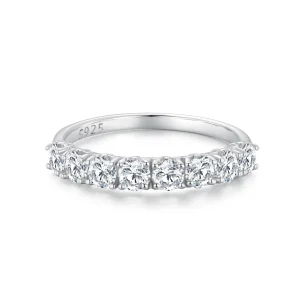 (bild till) Pandora-stil Mönster Moissanite Ring (Ett certifikat) - MSR015