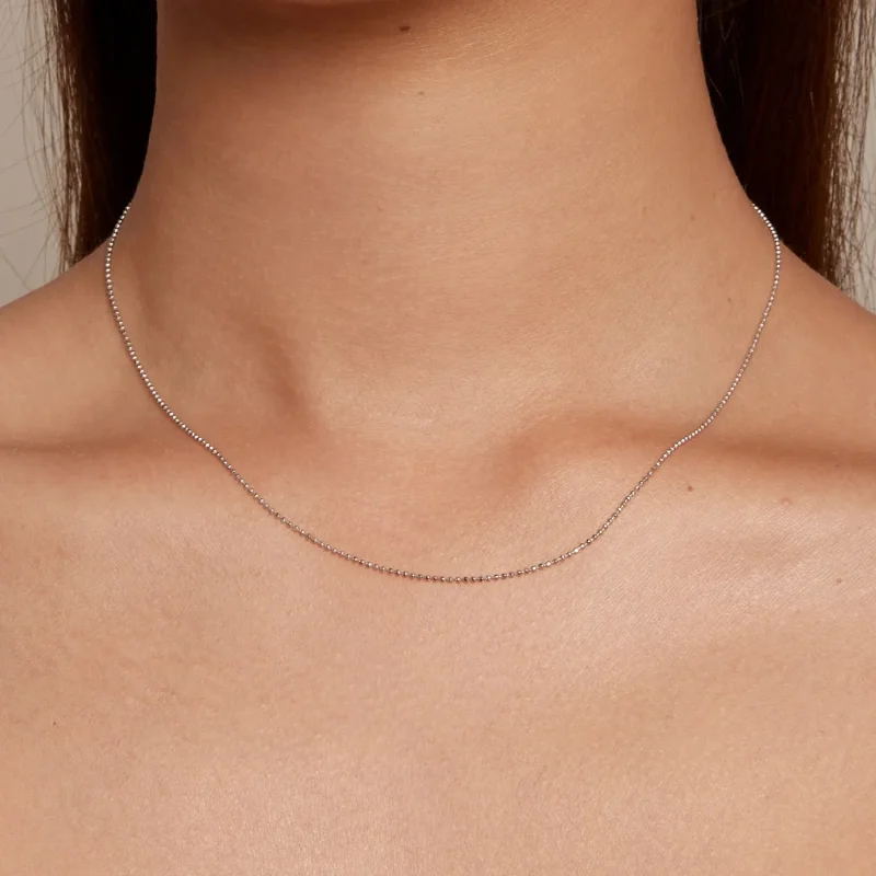 (bild till) Pandora Style Flash Pärlkedja Grundhalsband - SCA027 - View 8