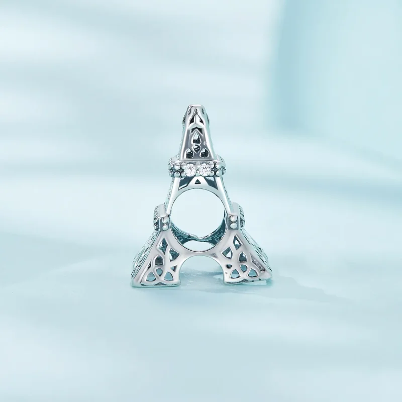 (bild till) Pandora Style Eiffel Tower Charm - SCC2465 - View 3