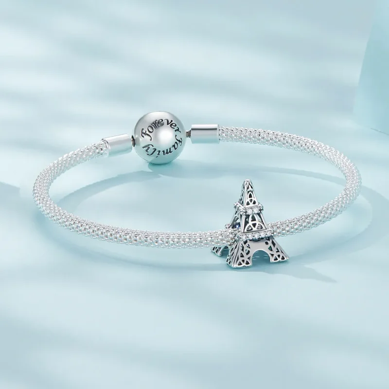 (bild till) Pandora Style Eiffel Tower Charm - SCC2465 - View 5