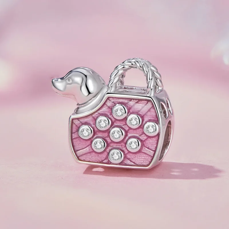 (bild till) Pandora-stil Djurcharm Hund - SCC2473 - View 2