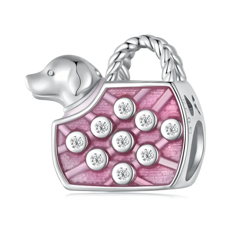 (bild till) Pandora-stil Djurcharm Hund - SCC2473 - View 7