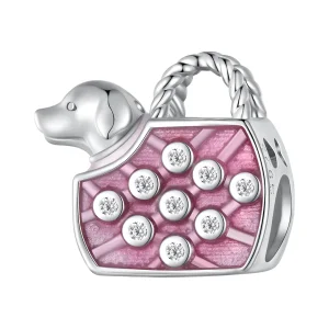 (bild till) Pandora-stil Djurcharm Hund - SCC2473