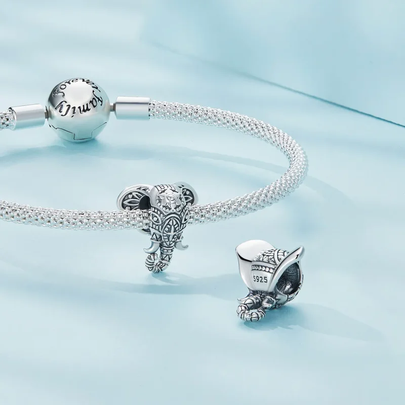 (bild till) Pandora-stil Ganesh-charm - SCC2477 - View 4