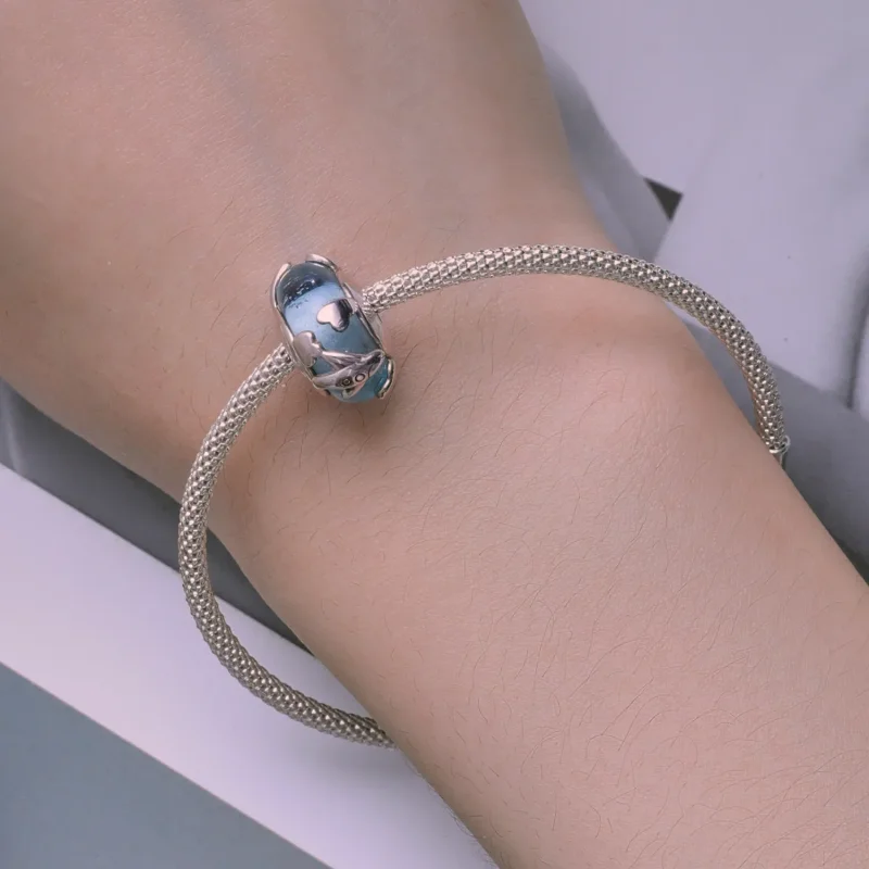 (bild till) Pandora Style Aircraft Glazed Charm - SCC2482 - View 6