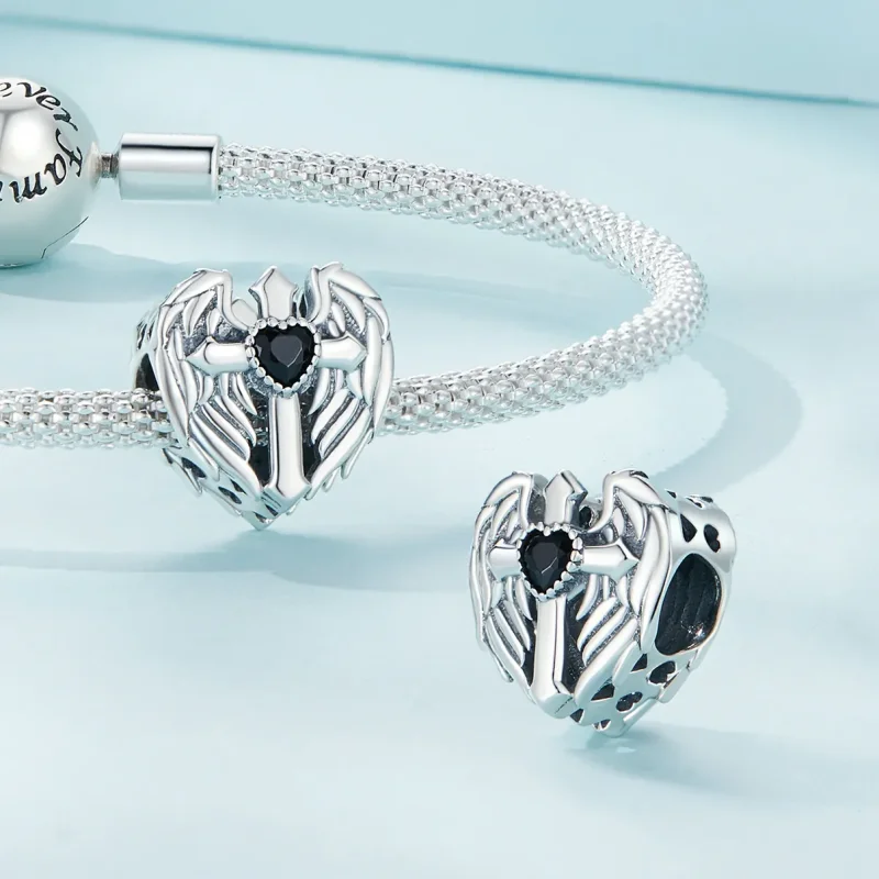 (bild till) Pandora Style Faith Protects Charm - SCC2496 - View 4
