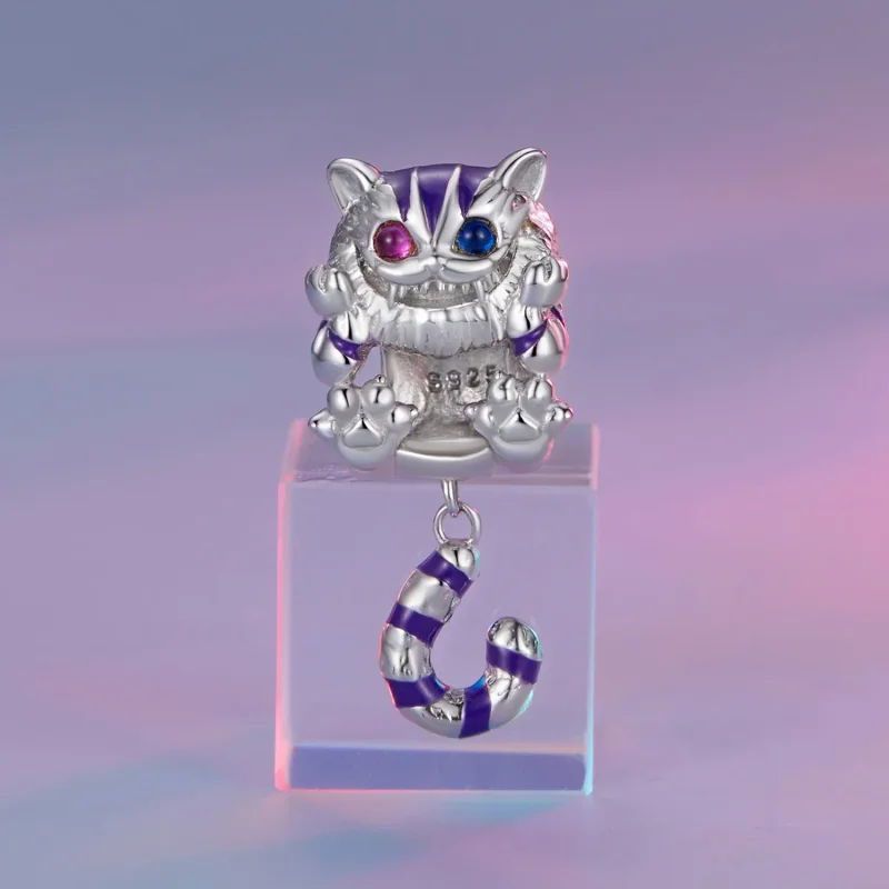 (bild till) Pandora-stil Fantasy Cat Charm - SCC2529 - View 2