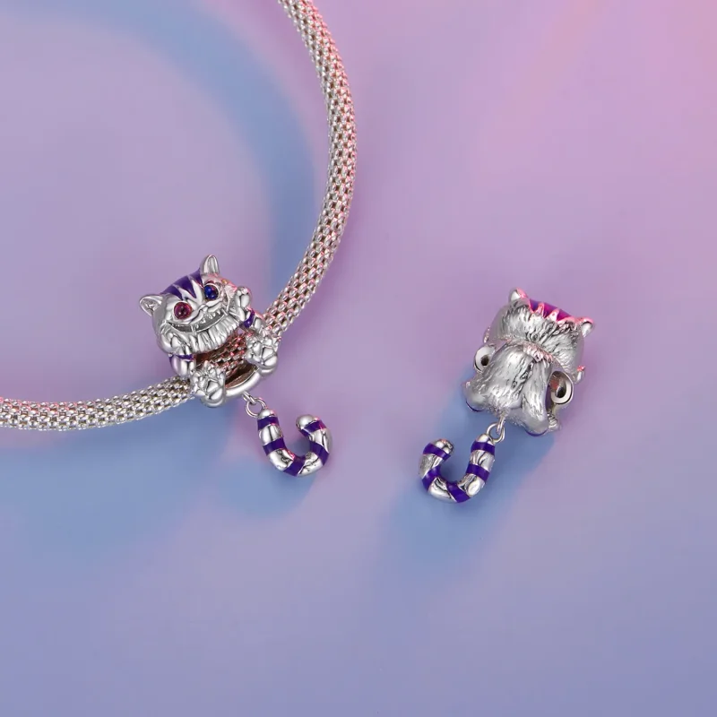 (bild till) Pandora-stil Fantasy Cat Charm - SCC2529 - View 4