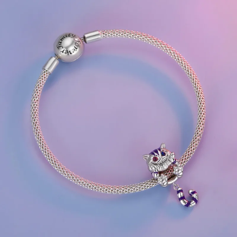 (bild till) Pandora-stil Fantasy Cat Charm - SCC2529 - View 5