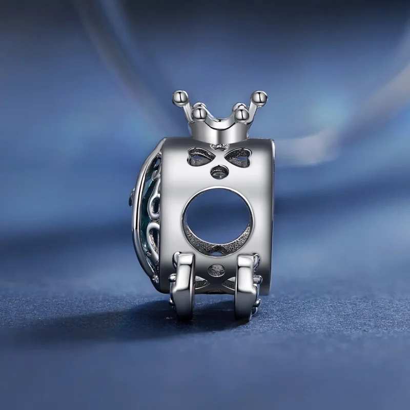 (bild till) Pandora-stil Pumpa Bilcharm - SCC2534 - View 3