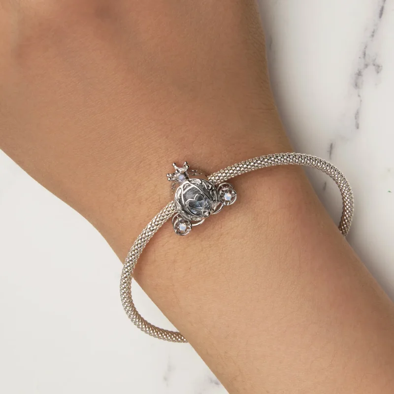 (bild till) Pandora-stil Pumpa Bilcharm - SCC2534 - View 6