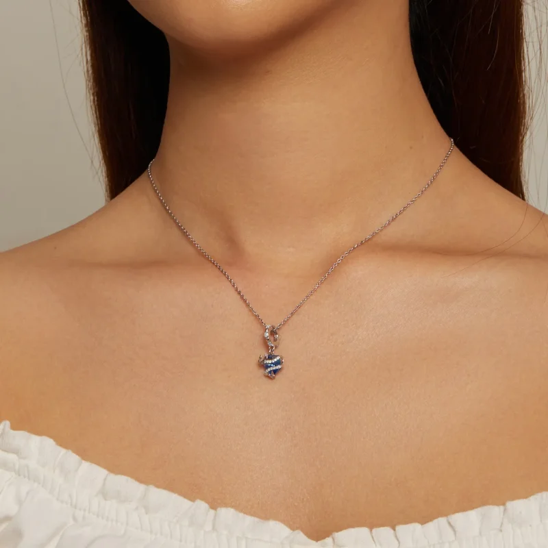 (bild till) Pandora-stil Magic Heart-hänge - SCC2535 - View 5