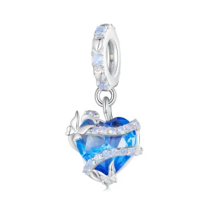 (bild till) Pandora-stil Magic Heart-hänge - SCC2535