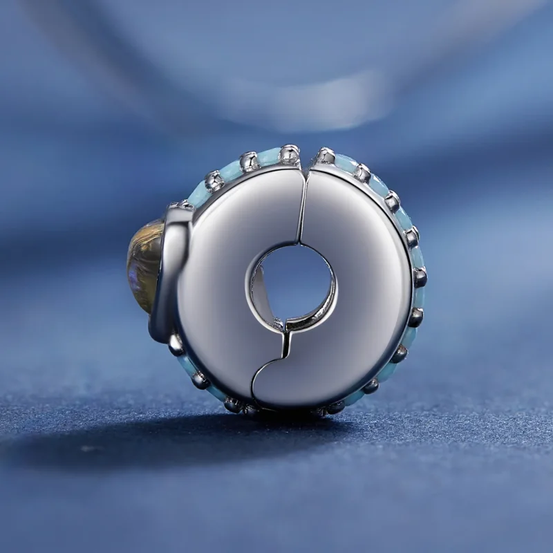 (bild till) Pandora-stil Magic Heart Clip - SCC2537 - View 3