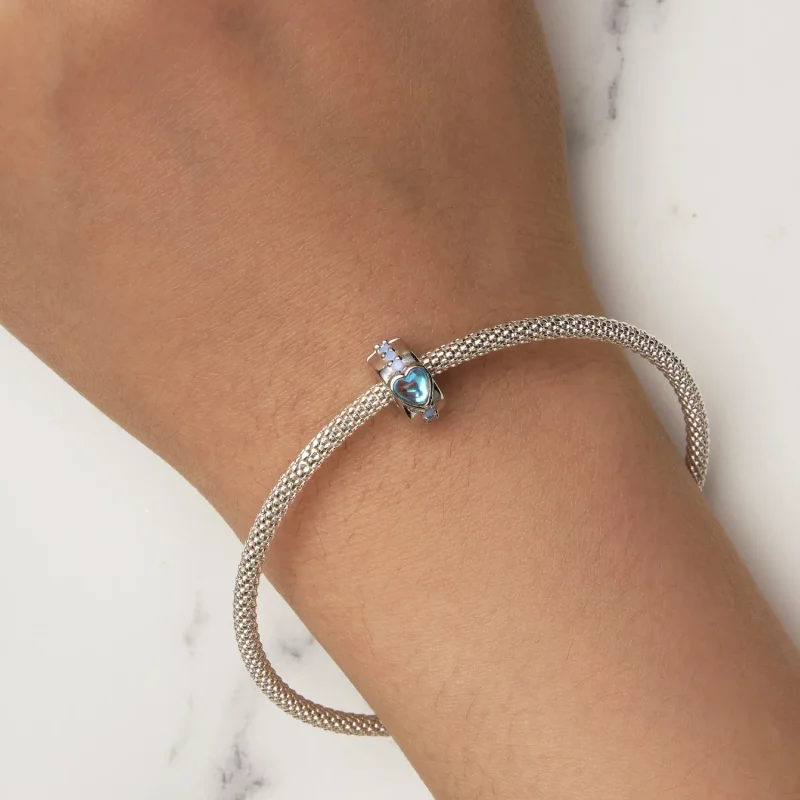 (bild till) Pandora-stil Magic Heart Clip - SCC2537 - View 6