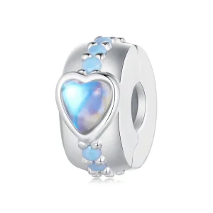 (bild till) Pandora-stil Magic Heart Clip - SCC2537