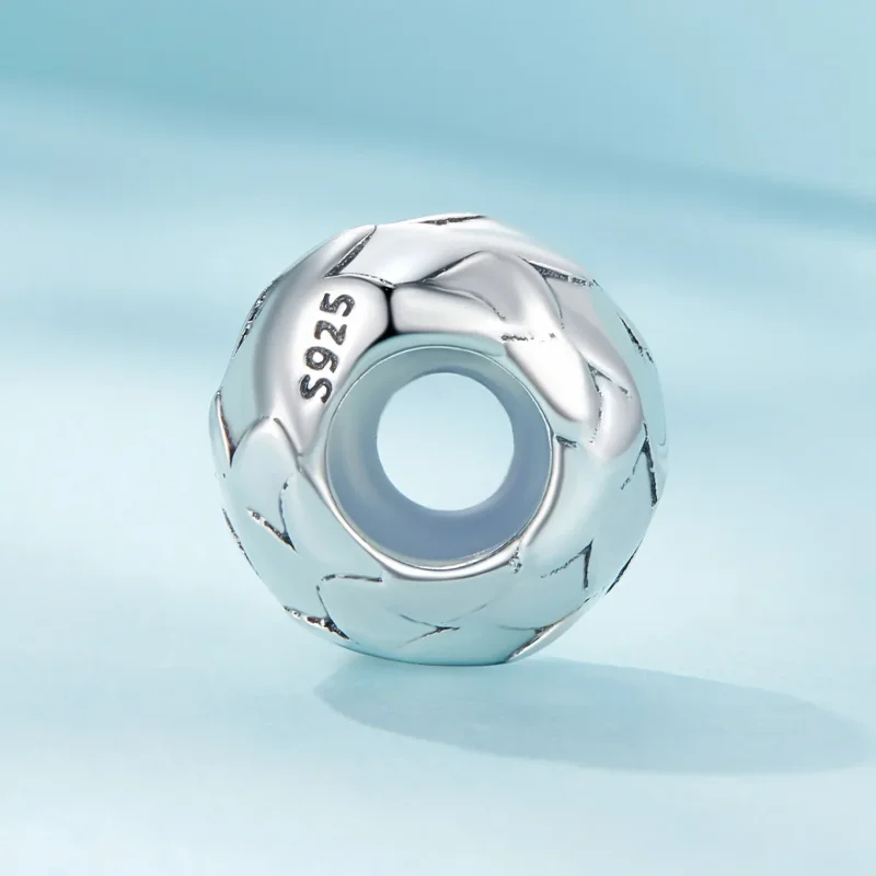 (bild till) Pandora-stil Fjädersilikonspacer - SCC2564 - View 3