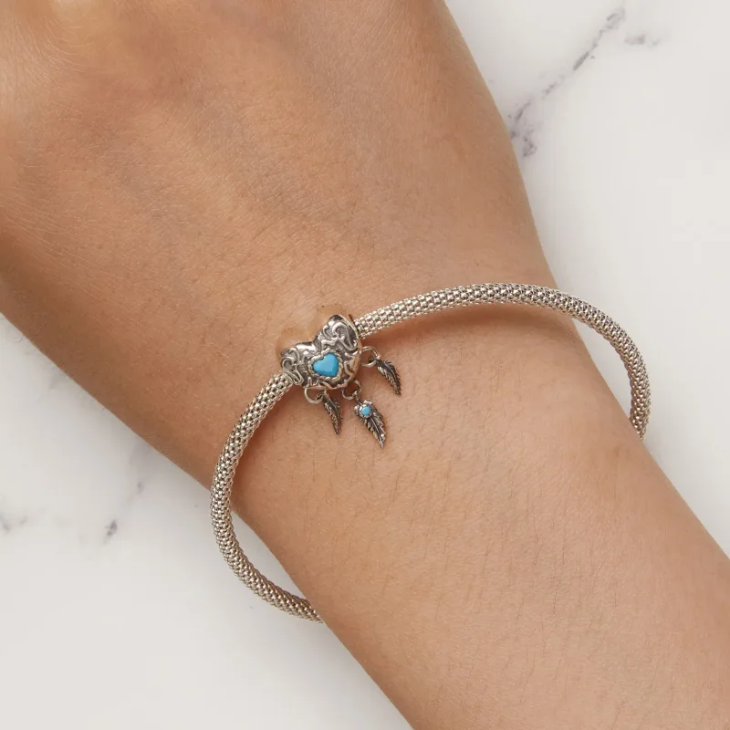 (bild till) Pandora-stil Retro Drömfångar-charm - SCC2567 - View 6