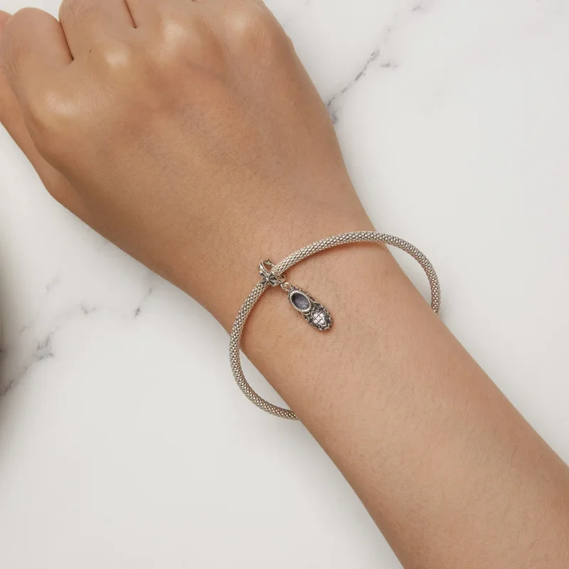 (bild till) Pandora-stil Utsökt Mönsterskor Charm - SCC2573 - View 7