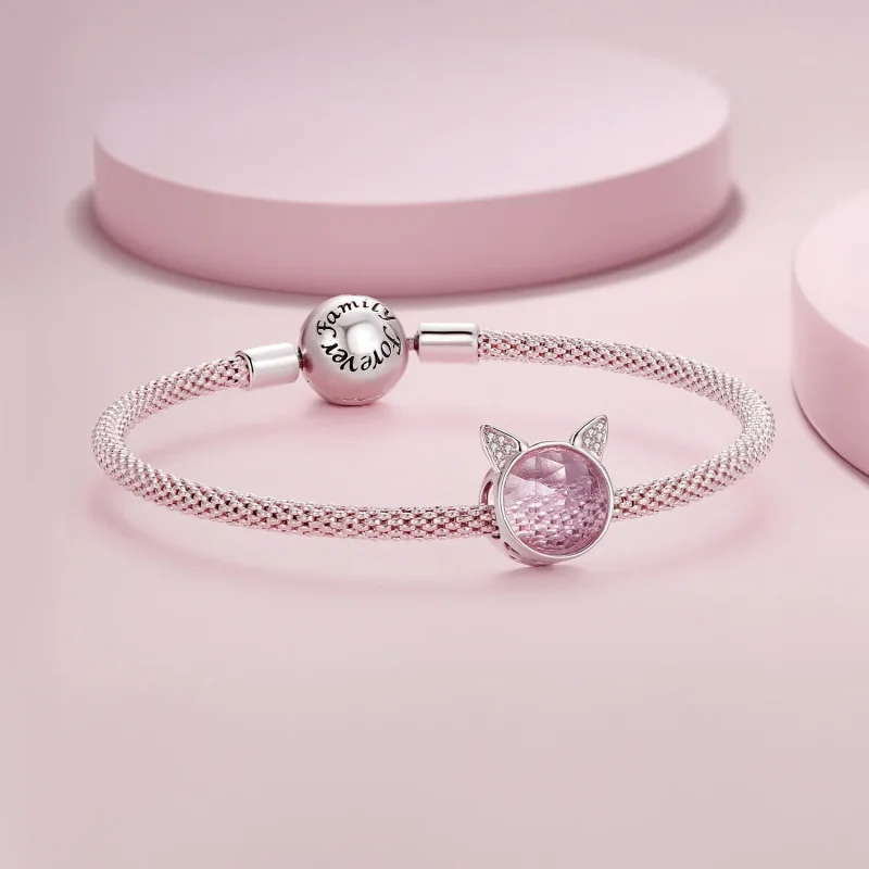 (bild till) Pandora-stil Söt Kattcharm - SCC2579 - View 5