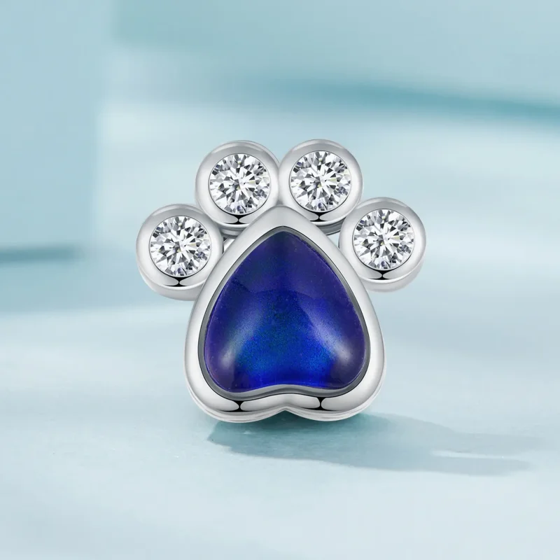 (bild till) Pandora-stil Söt Husdjurs Stämningsstens Charm - SCC2582 - View 2