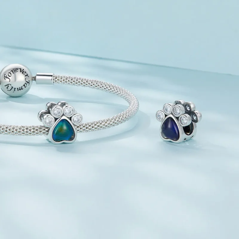 (bild till) Pandora-stil Söt Husdjurs Stämningsstens Charm - SCC2582 - View 5