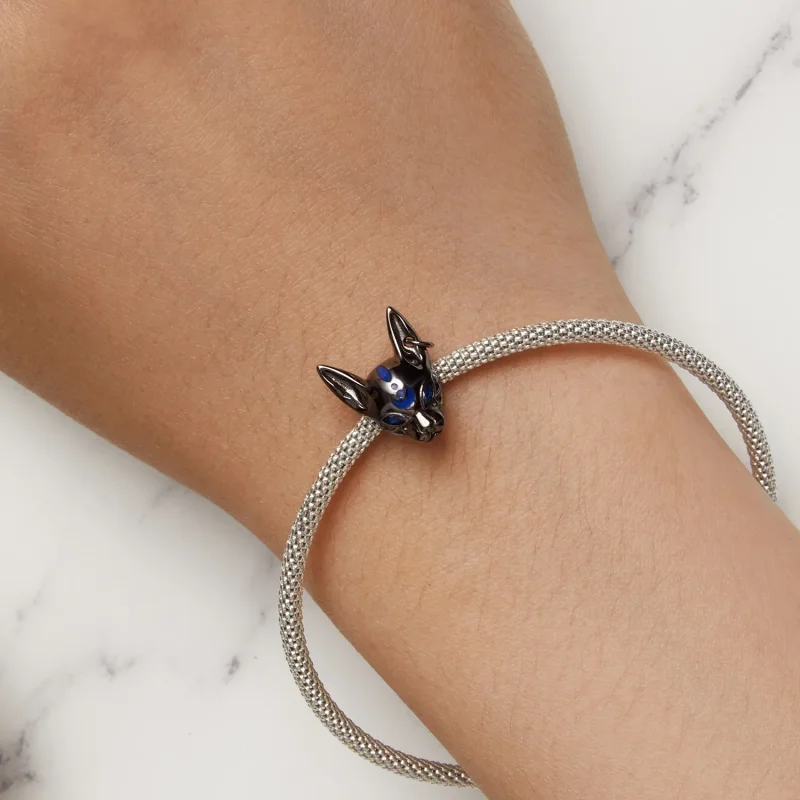 (bild till) Pandora-stil egyptisk kattguds-charm - SCC2592 - View 7