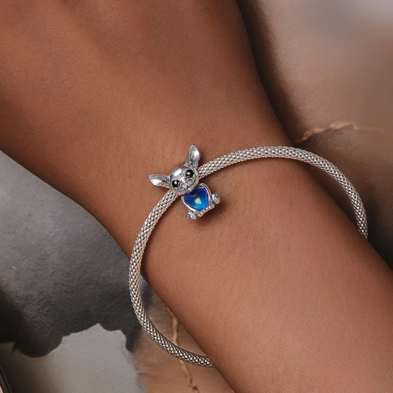(bild till) Pandora-stil Chihuahua Charm - SCC2601 - View 10