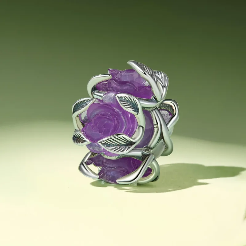(bild till) Pandora-stil Roscharm – SCC2602 - View 3