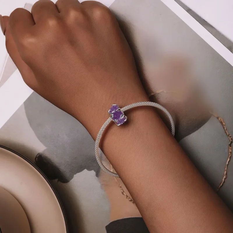 (bild till) Pandora-stil Roscharm – SCC2602 - View 9