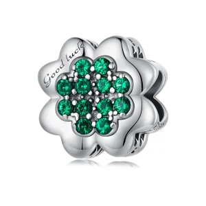 (bild till) Pandora-stil Fyrklövercharm - SCC2604