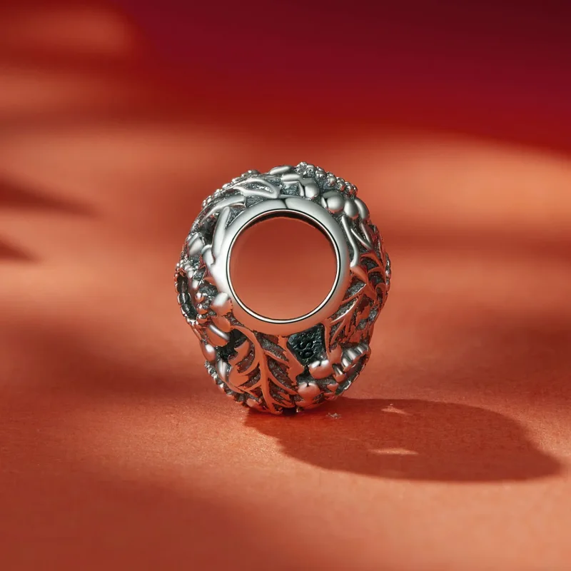(bild till) Pandora Style Vintage Vine Charm - SCC2610 - View 3