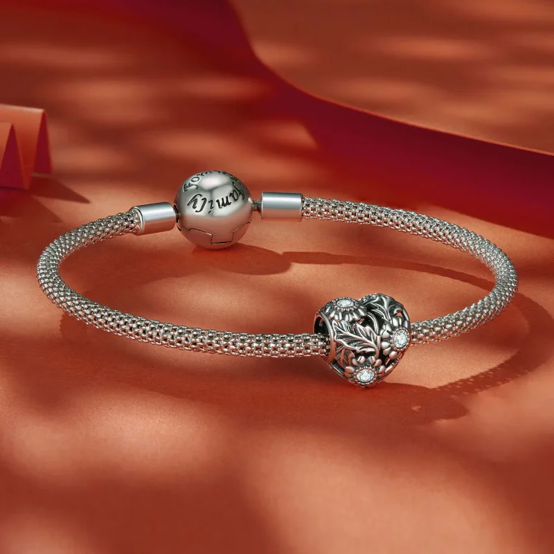 (bild till) Pandora Style Vintage Vine Charm - SCC2610 - View 5
