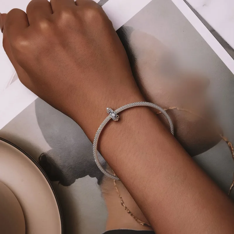 (bild till) Pandora-stil Vintage Vine Distansbit - SCC2612 - View 6