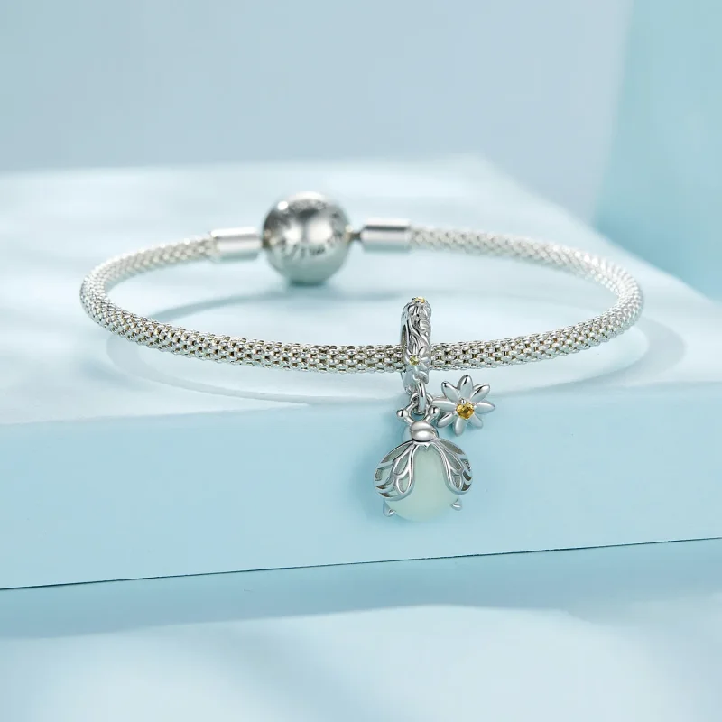(bild till) Pandora-stil Firefly Ljusdangly – SCC2615 - View 3