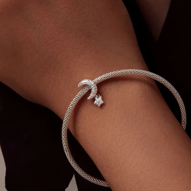 (bild till) Pandora-stil Mönster Charm med Mönster - SCC2619 - View 6