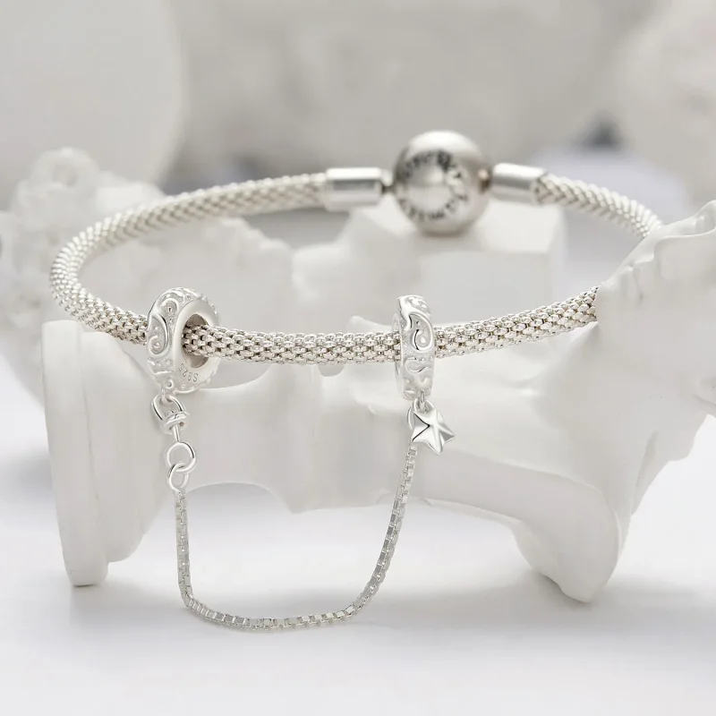 (bild till) Pandora Style Pattern Safe-kedja - SCC2620 - View 3
