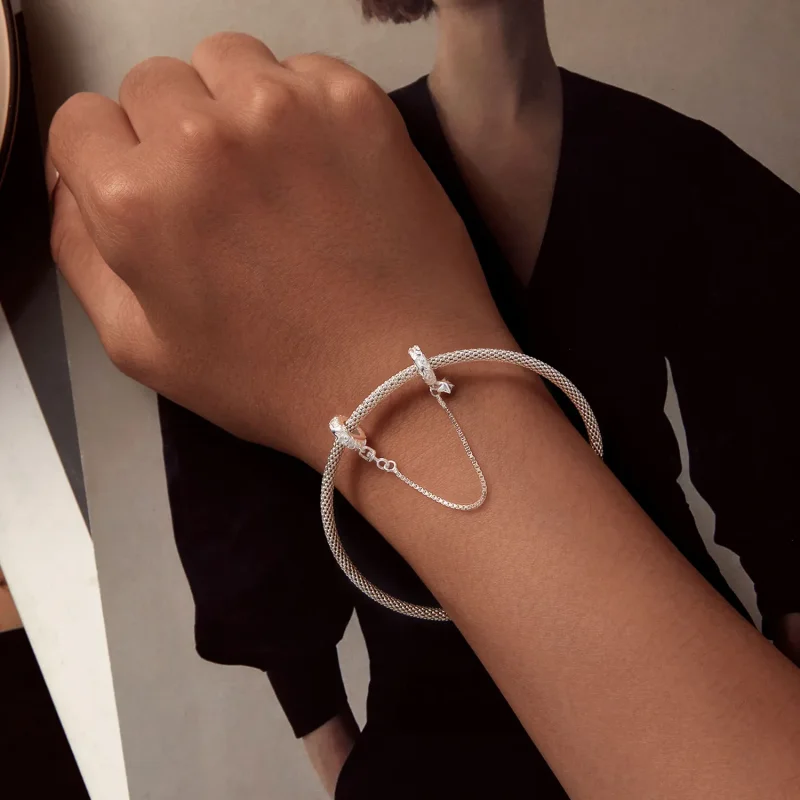 (bild till) Pandora Style Pattern Safe-kedja - SCC2620 - View 5