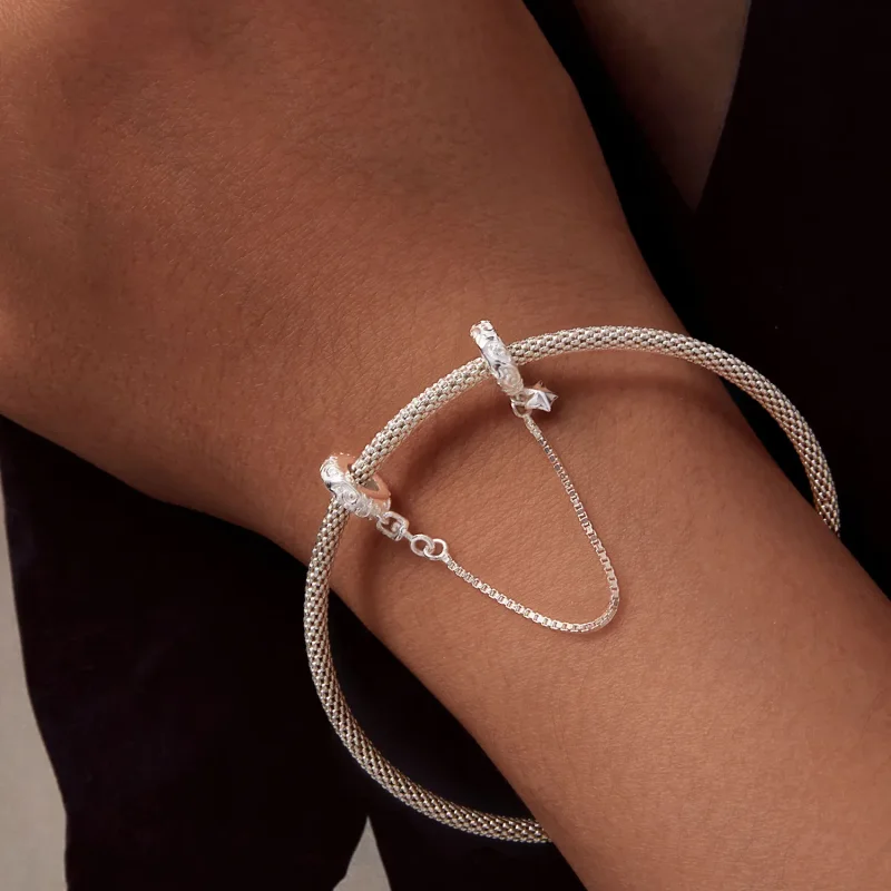 (bild till) Pandora Style Pattern Safe-kedja - SCC2620 - View 6