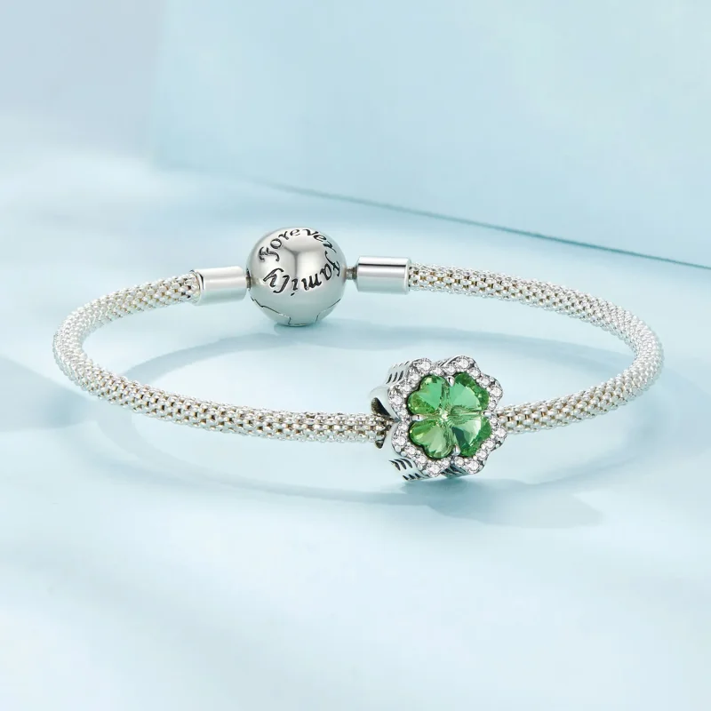 (bild till) Pandora-stil Fyrklöver Charm - SCC2622 - View 5