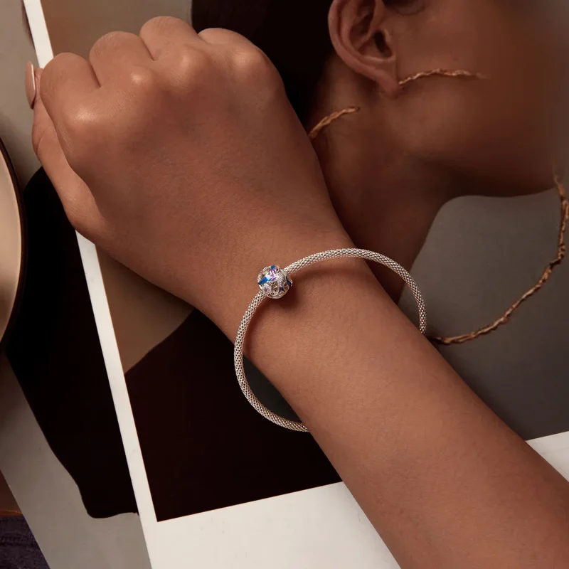 (bild till) Pandora-stil Kingfisher Charm - SCC2627 - View 6